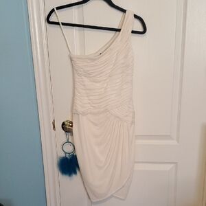 BCBGMaxAzria White One Shoulder Dresses for Women on Sale up to 90% Off:  Poshmark